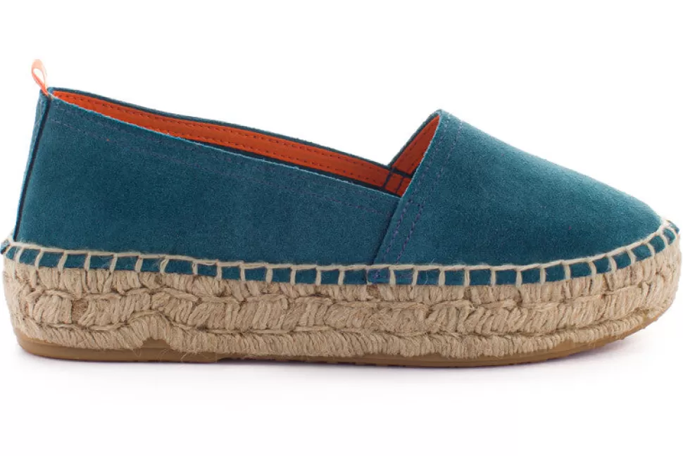 Hot Campeggio In Pelle Di Aguamar Donna Espadrillas Estive