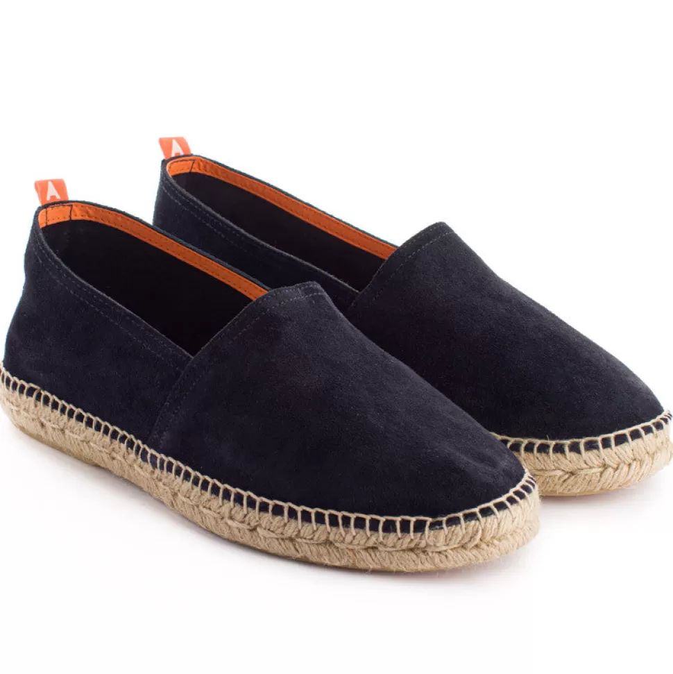 Clearance Campeggio In Pelle Marina 19 Uomo Espadrillas Estive