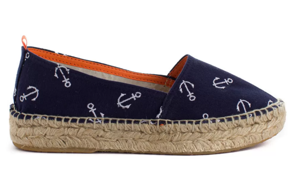 Shop Campeggio Terra Anclas Marino Donna Espadrillas Estive