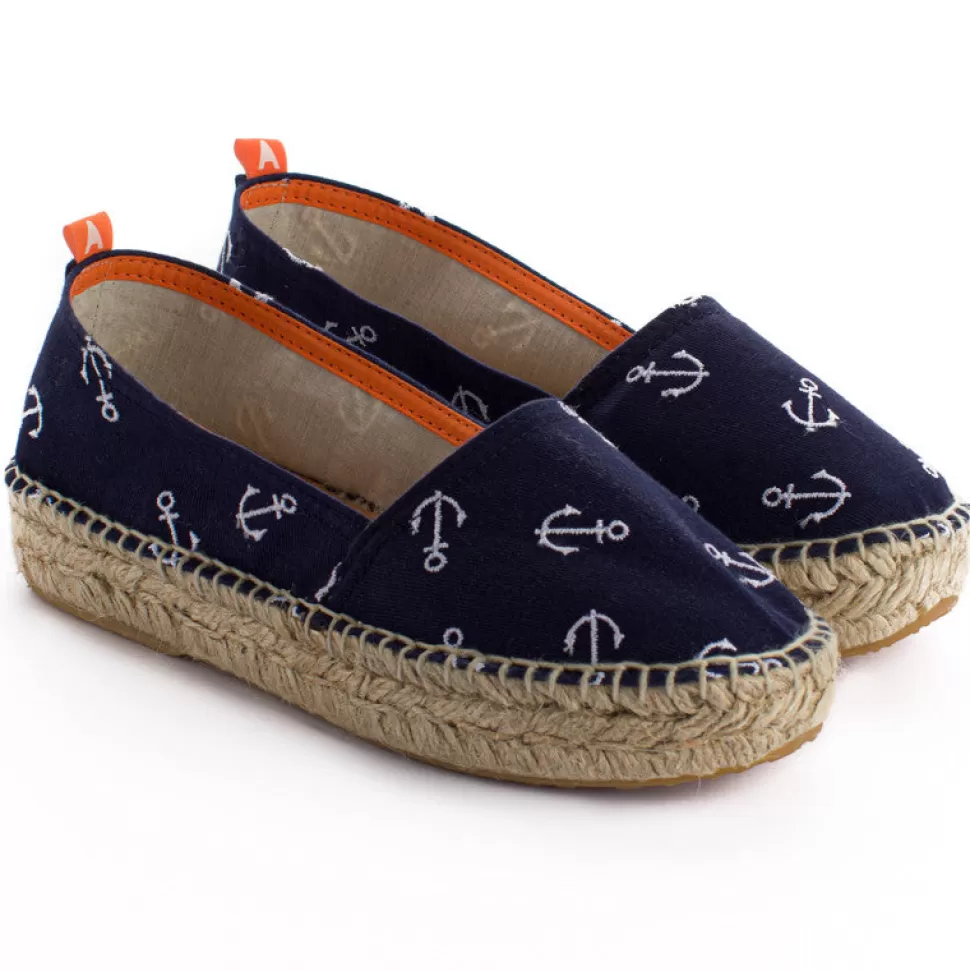 Shop Campeggio Terra Anclas Marino Donna Espadrillas Estive