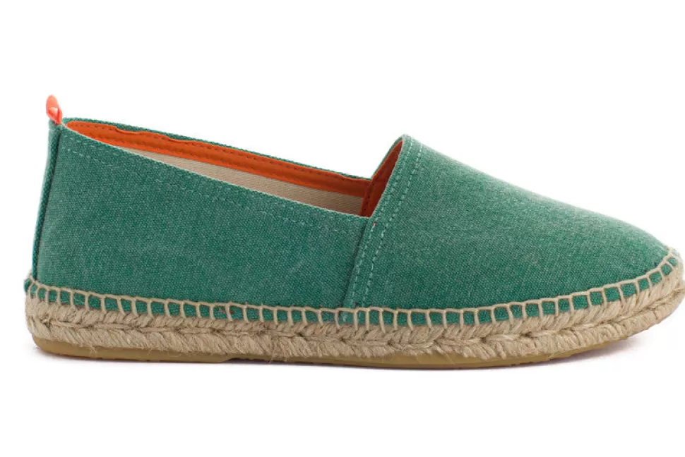 Hot Campeggio Terra Felce Donna Espadrillas Di Iuta