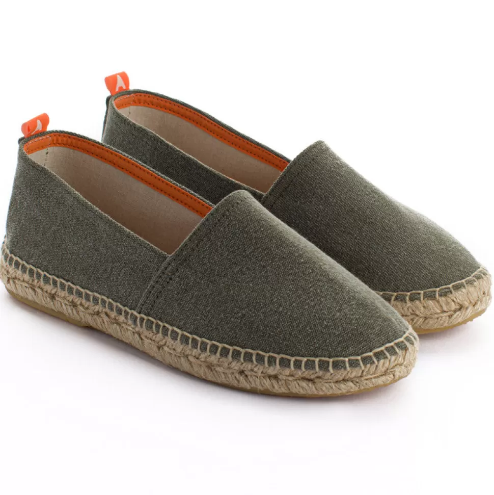 Cheap Campeggio Terra Kaki Donna Espadrillas Estive