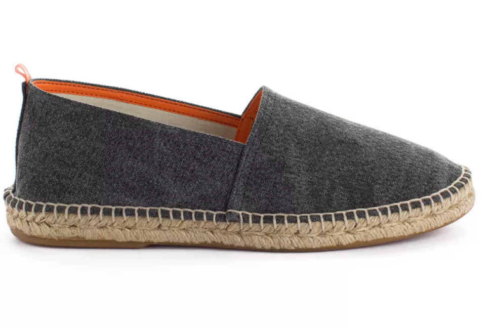 Hot Campeggio Terra Nero 18 Da Uomo Uomo Espadrillas Estive