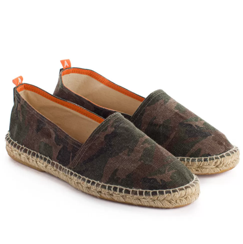 Sale Campeggio Terra Verde Mimetico Uomo Espadrillas Estive