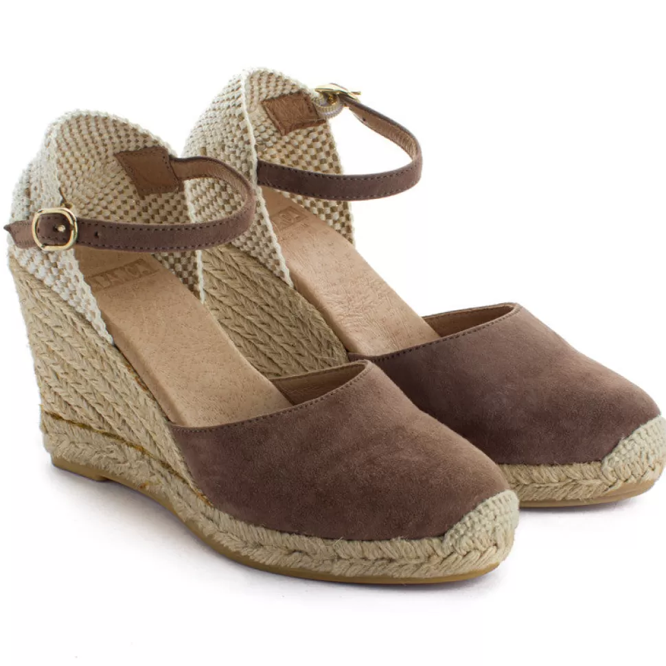 Sale Espadrillas Con Zeppa In Pelle Radel Mole Donna Espadrillas Con Zeppe