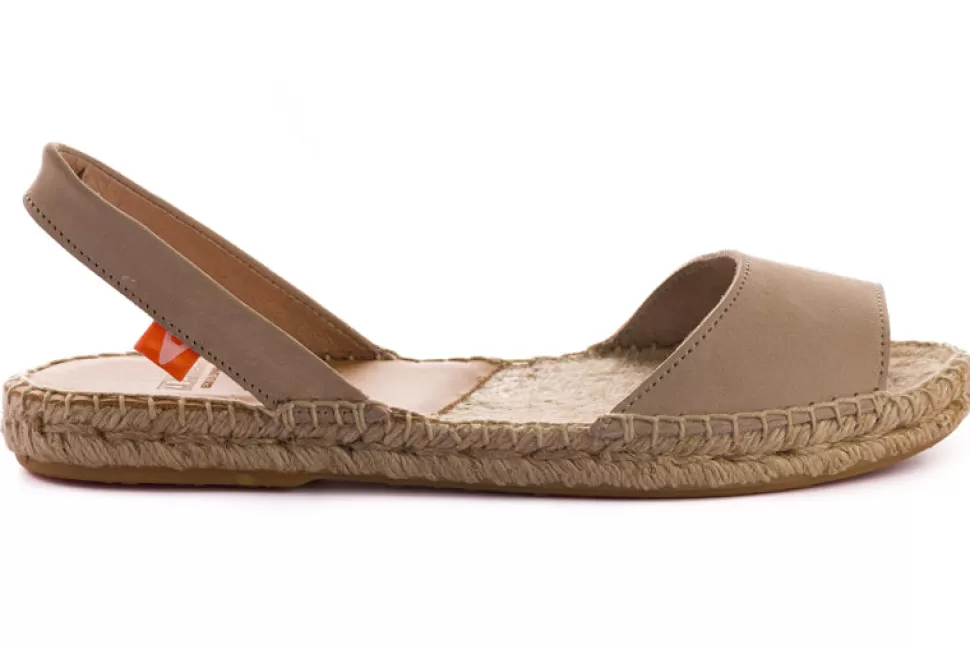 Hot Menorquinas Nobuck Hielo Donna Espadrillas Estive