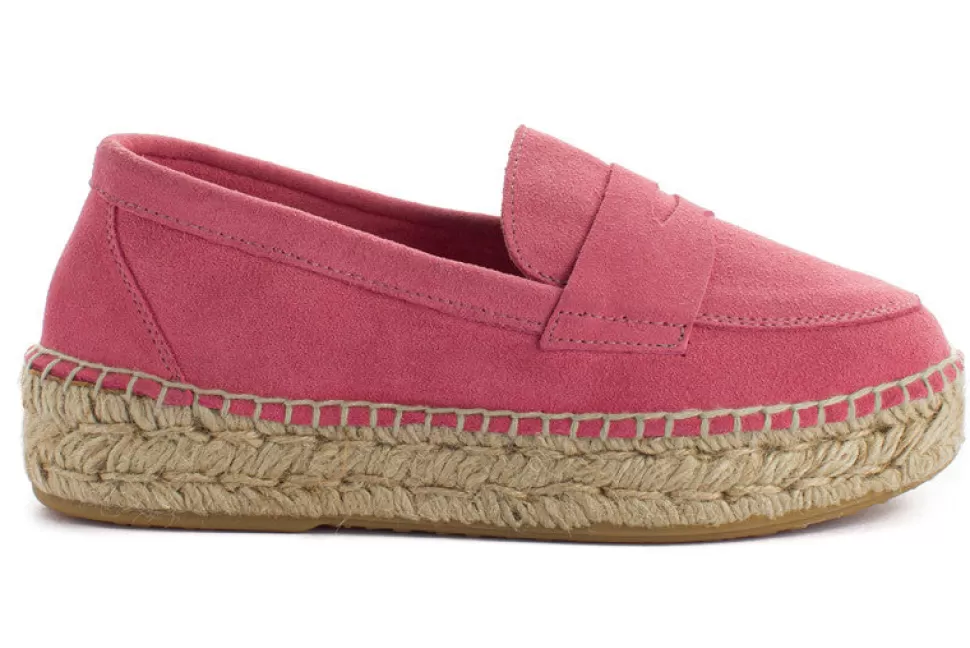 Best Sale Mocassino In Pelle Bubblegum Donna Espadrillas Mocassino