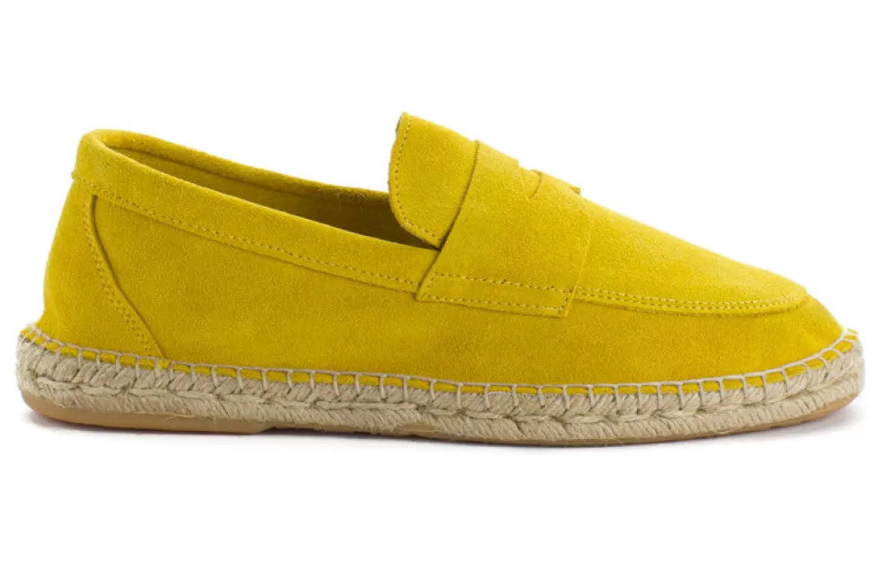 Sale Mocassino In Pelle Lime Uomo Espadrillas Mocassino