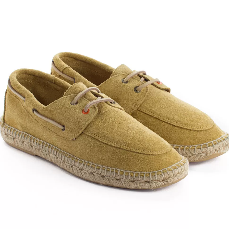 Best Pelle Beige Nautica 17 Uomo Espadrillas Nautiche