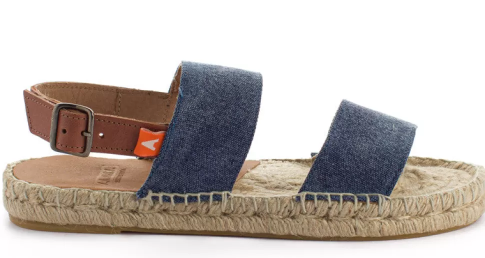 Shop Sandali Pascale Domine Marino In Juta Donna Espadrillas Estive