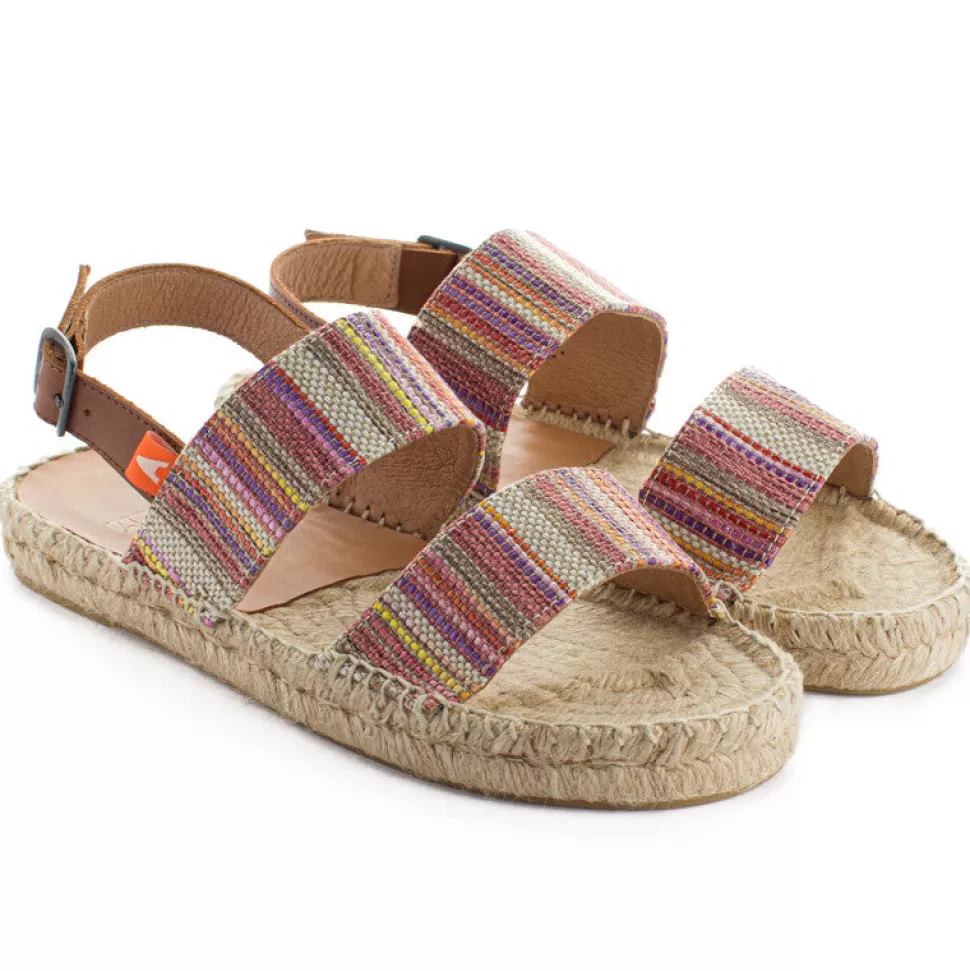 Best Sale Sandali Pascale Mayoral In Iuta Arancione Donna Espadrillas Estive