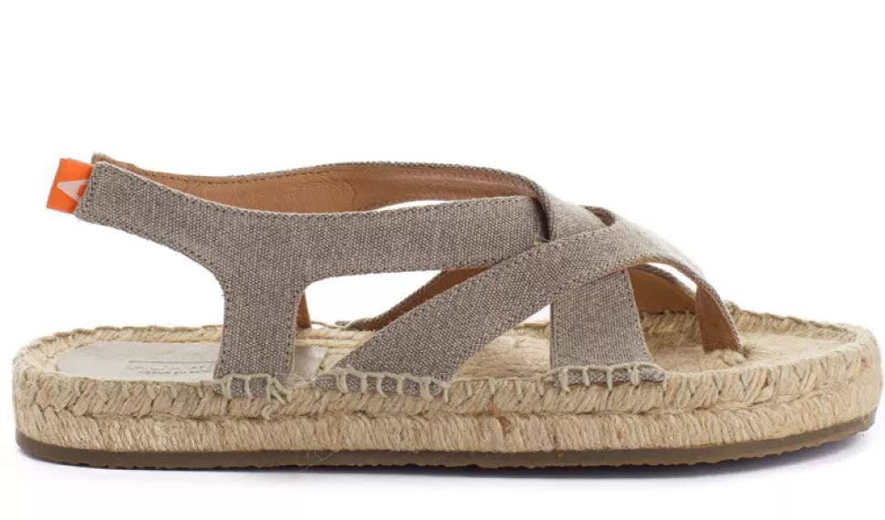 Best Sale Sandalo Terra Formentera Panna Donna Espadrillas Estive